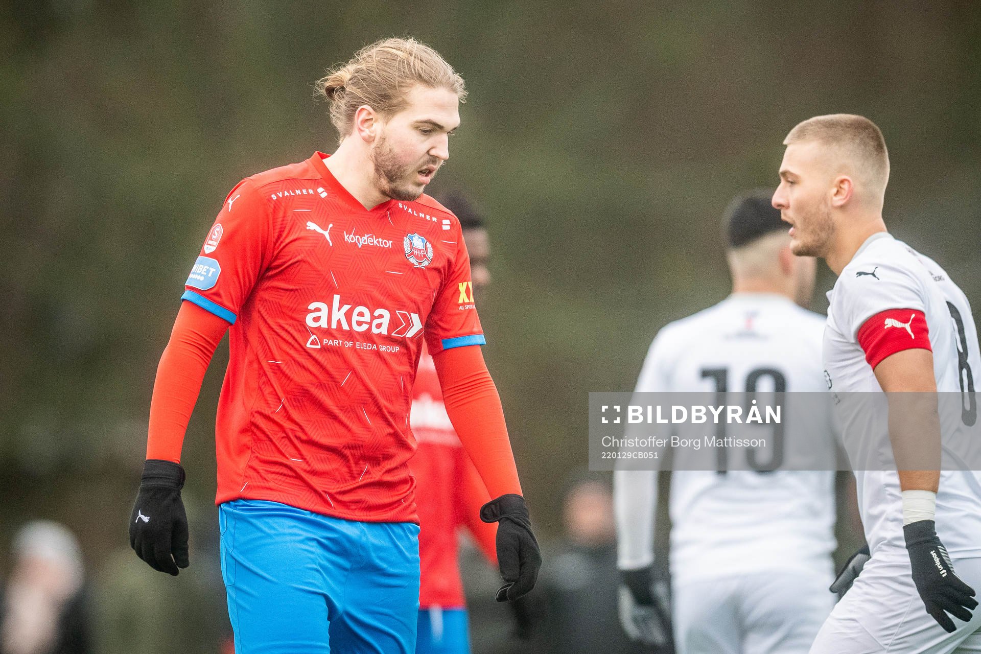 Helsingborgs Charlie Weberg deppar