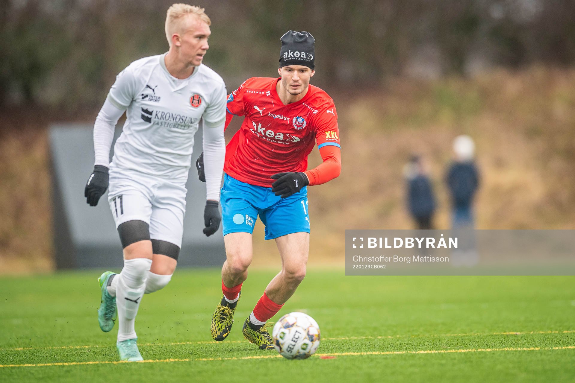 Hittarps Robin Wendin Thomassons och Helsingborgs Wilhelm