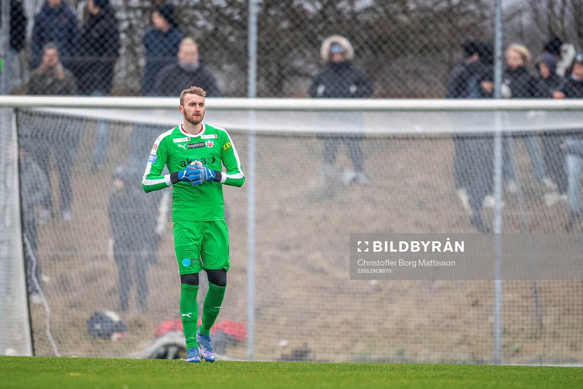 Helsingborgs målvakt Alexander Nilsson