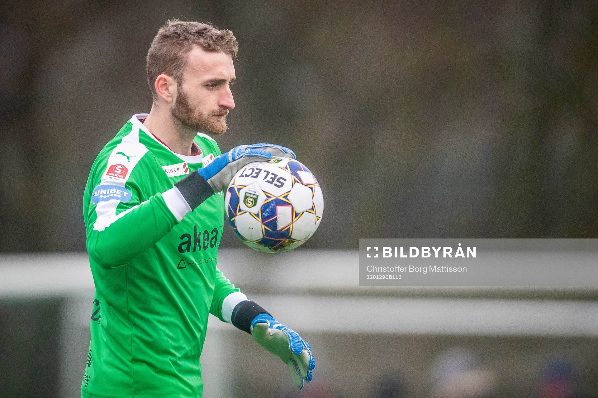 Helsingborgs målvakt Alexander Nilsson