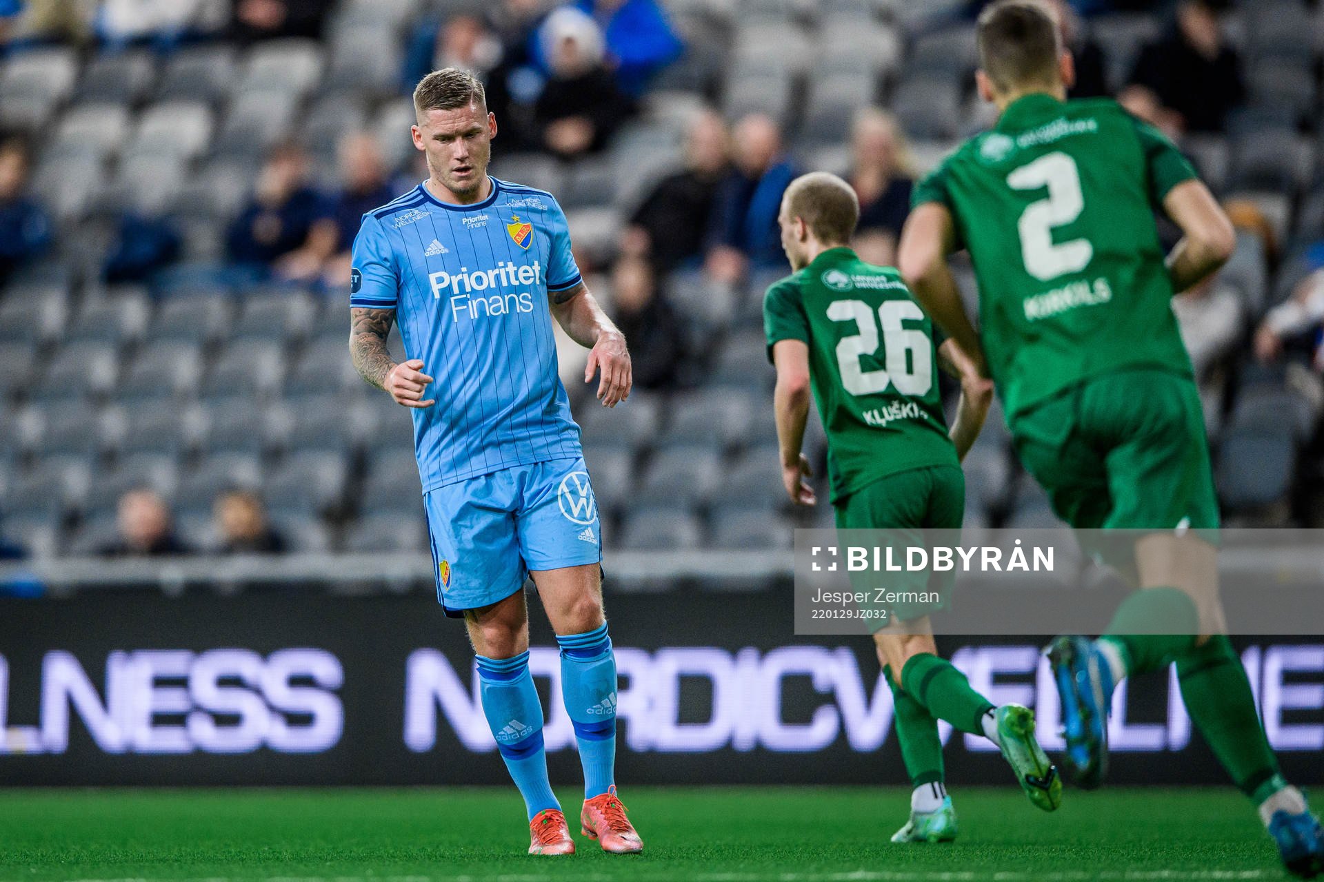 Djurgårdens Victor Edvardsen