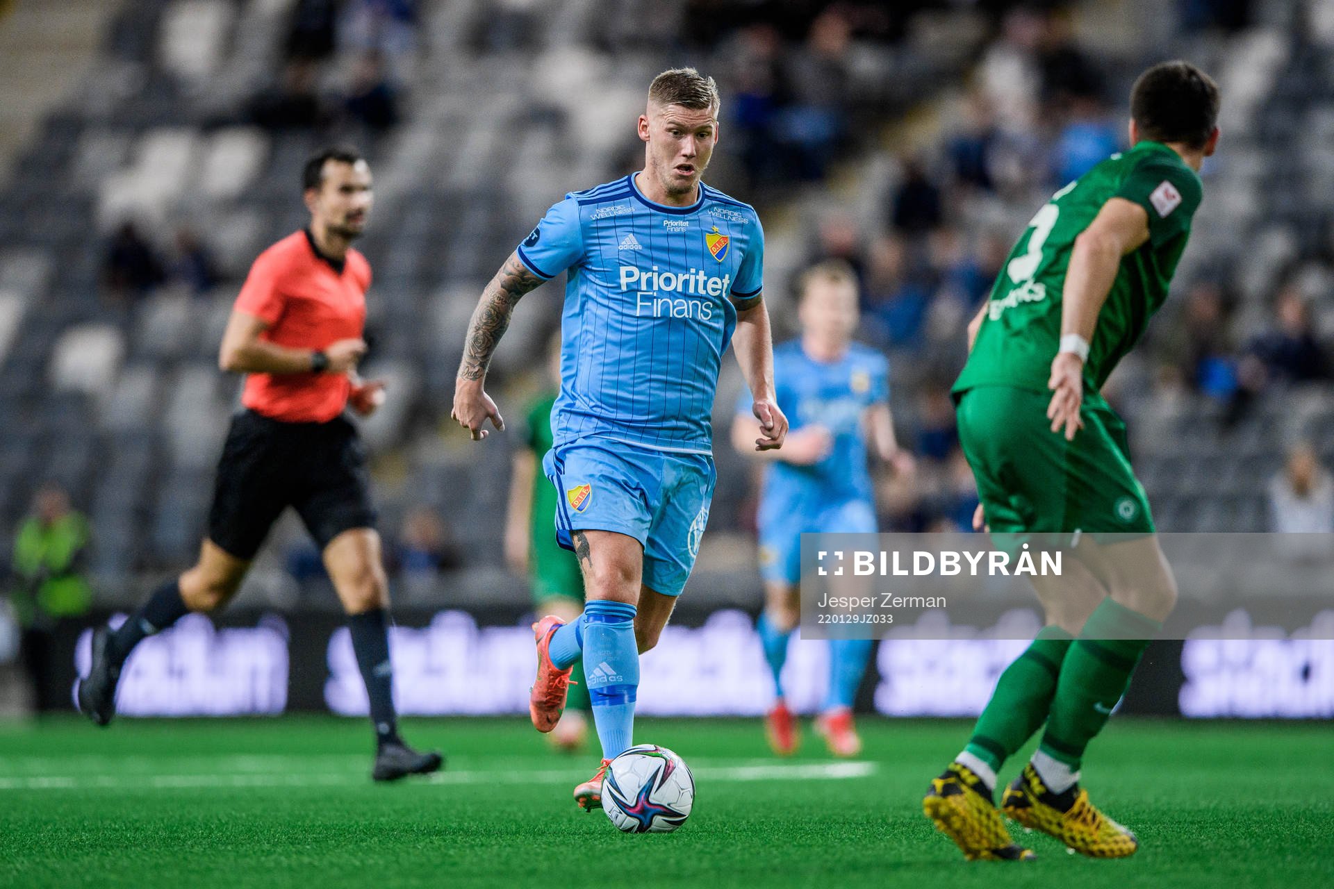 Djurgårdens Victor Edvardsen