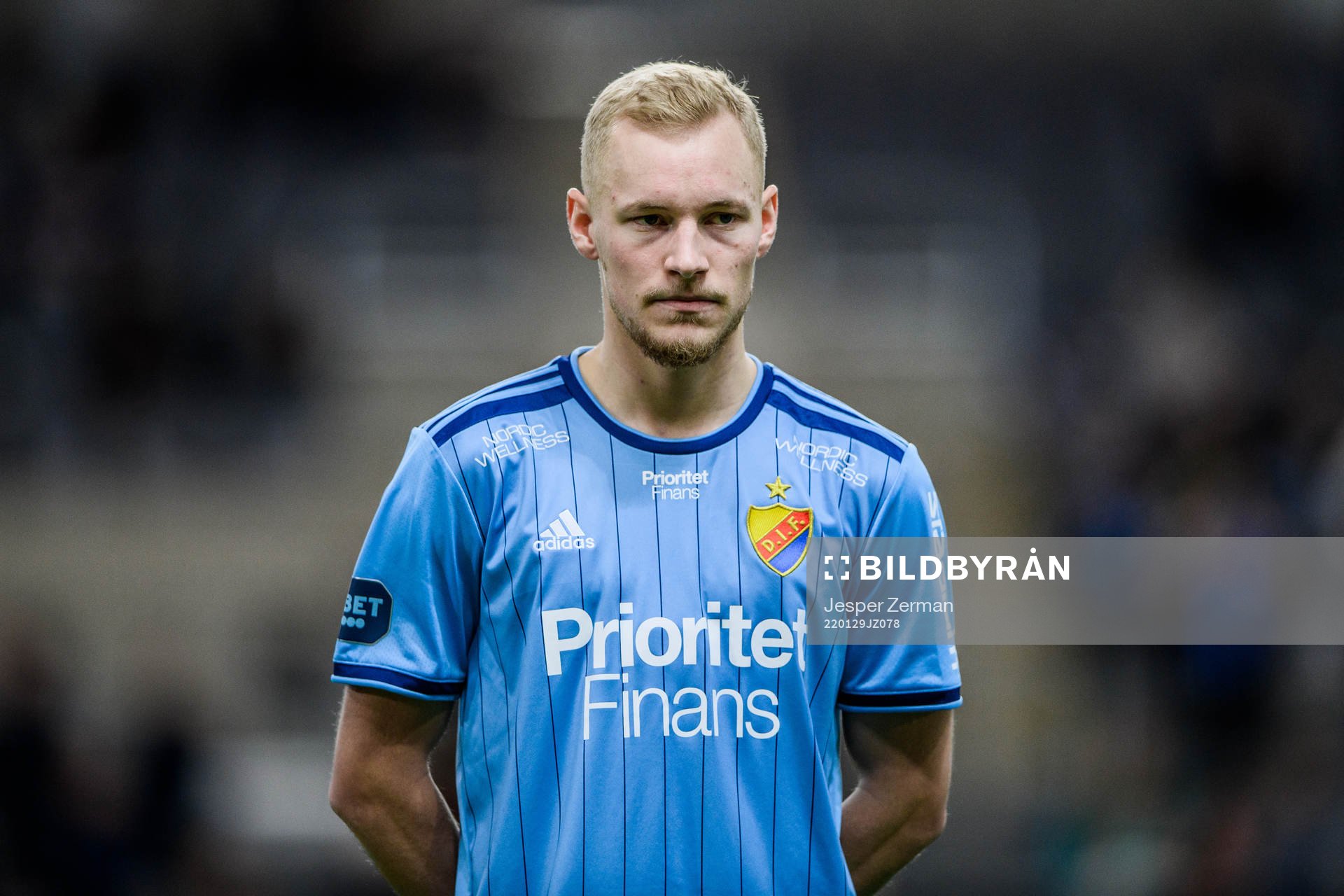 Djurgårdens Adam Bergmark Wiberg