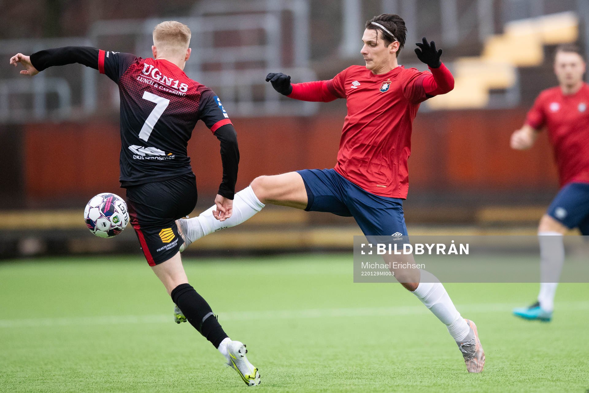 Trollhättans Kevin Liimatainen och Örgrytes Kevin