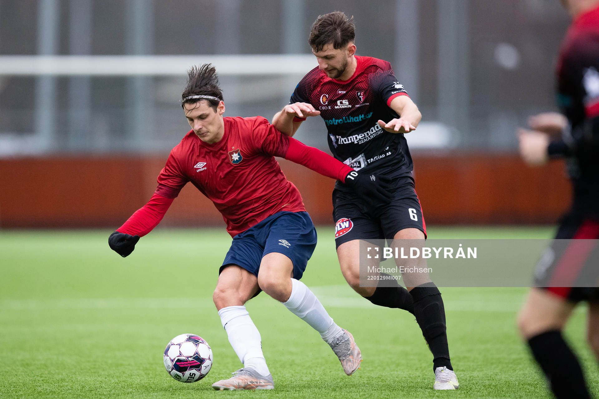 Örgrytes Kevin Ackermann och Trollhättans Alibek Aliev