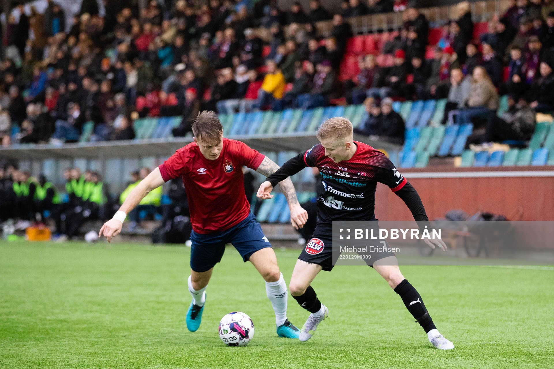 Örgrytes Marcus Haglind Sangré och Trollhättans Kevin