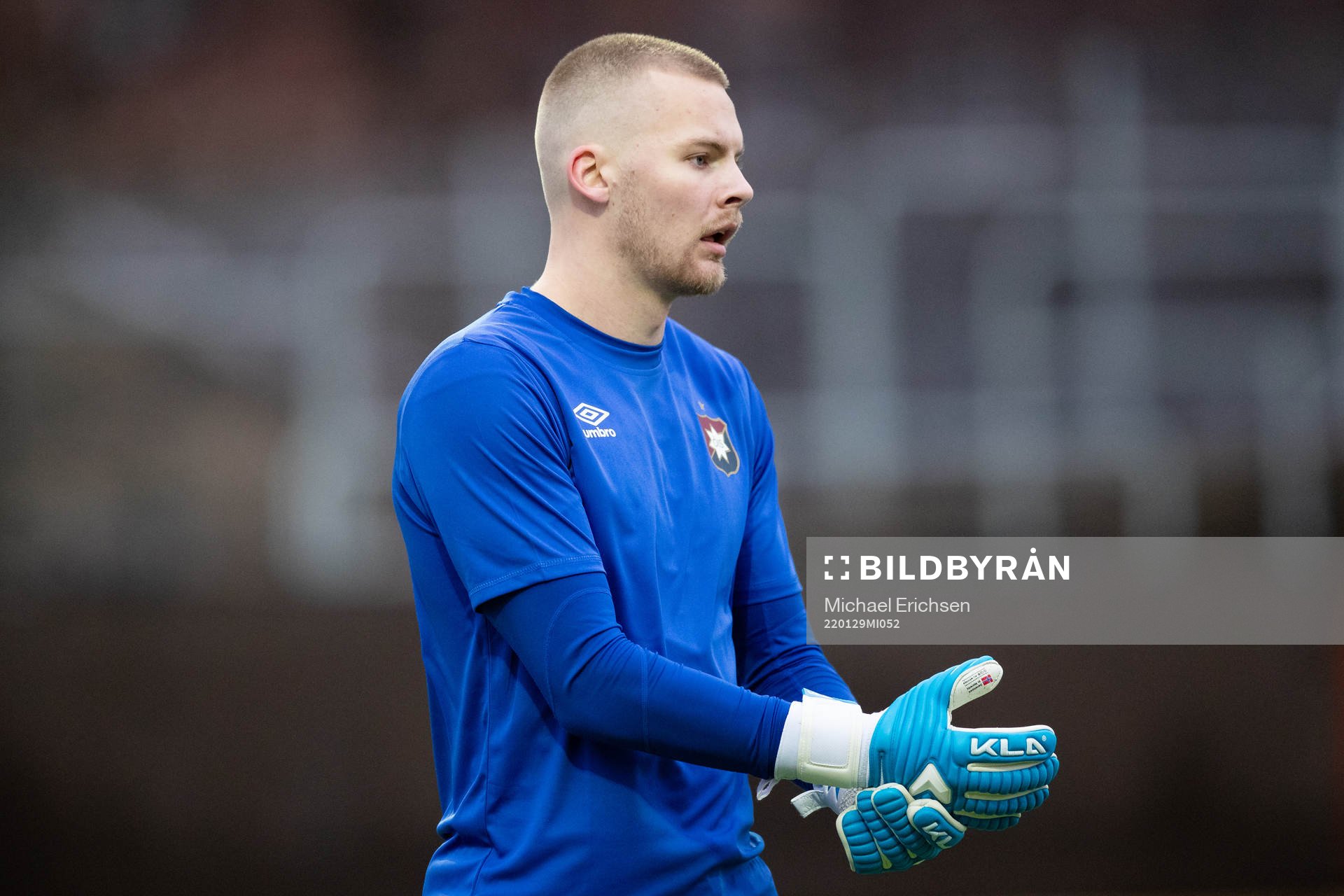 Örgrytes målvakt Robin Wallinder