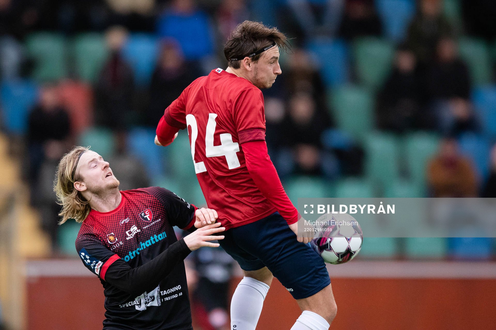 Trollhättans Nils Berner och Örgrytes William Svensson