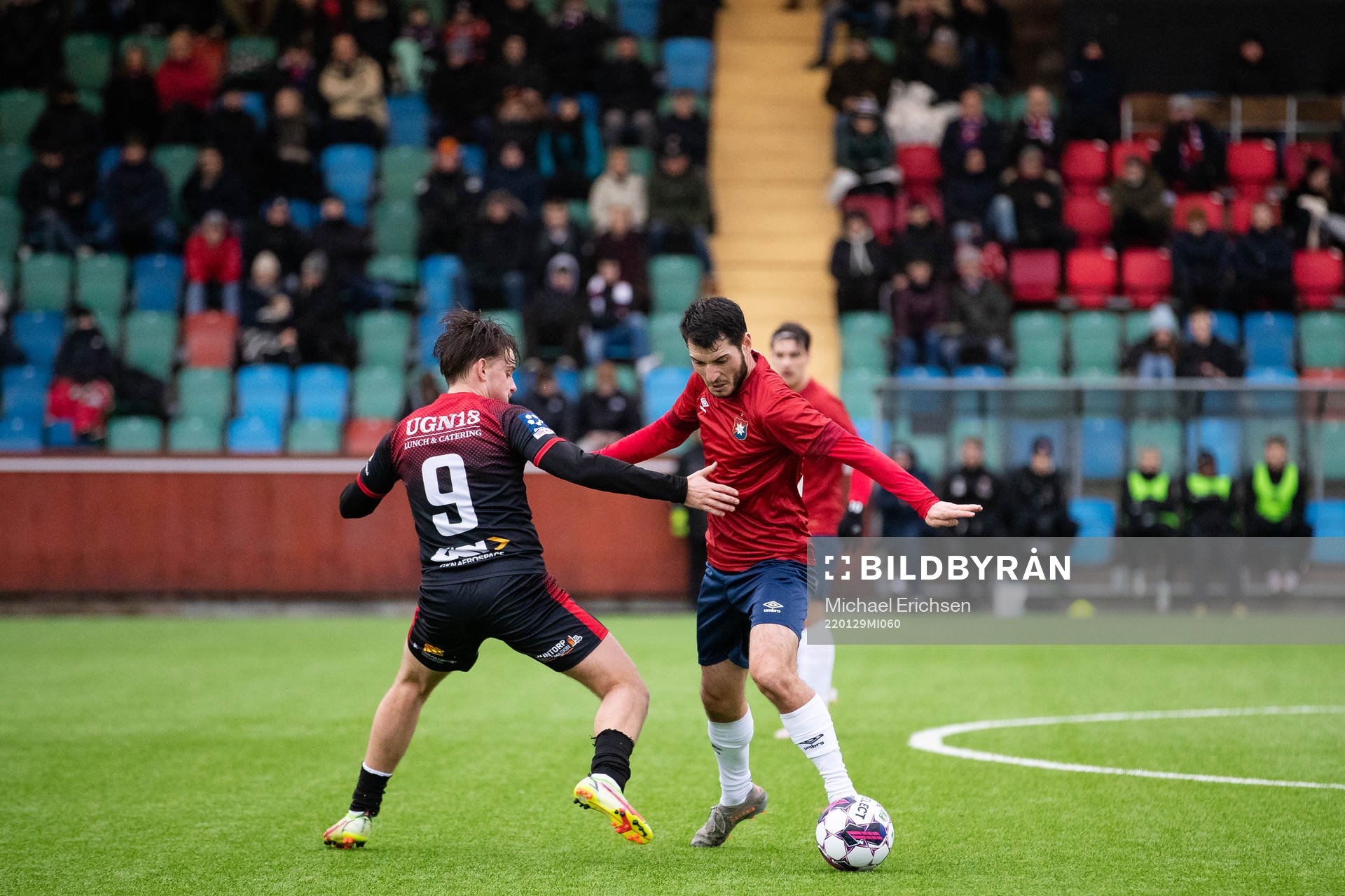 Trollhättans Albin Sohlberg Gashi och Örgrytes Anel
