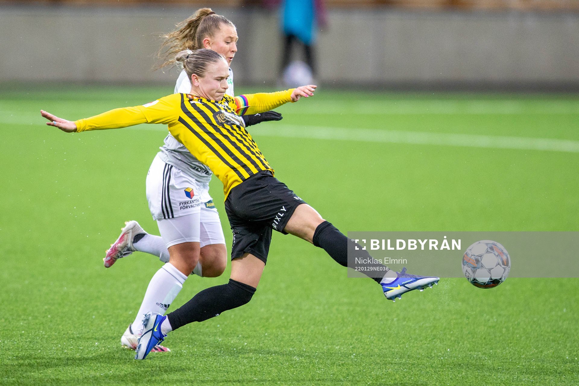 Häckens Filippa Curmark och Lidköpings Venla Lindfors