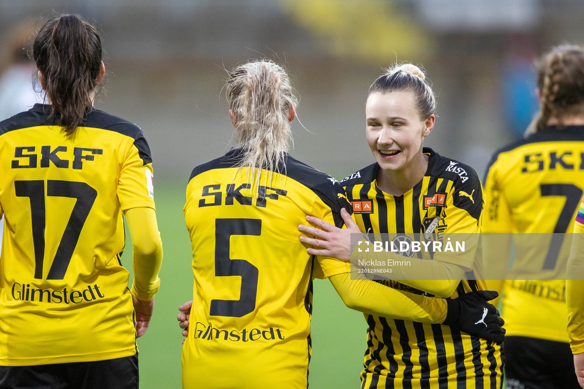 Häckens Marika Bergman Lundin jublar