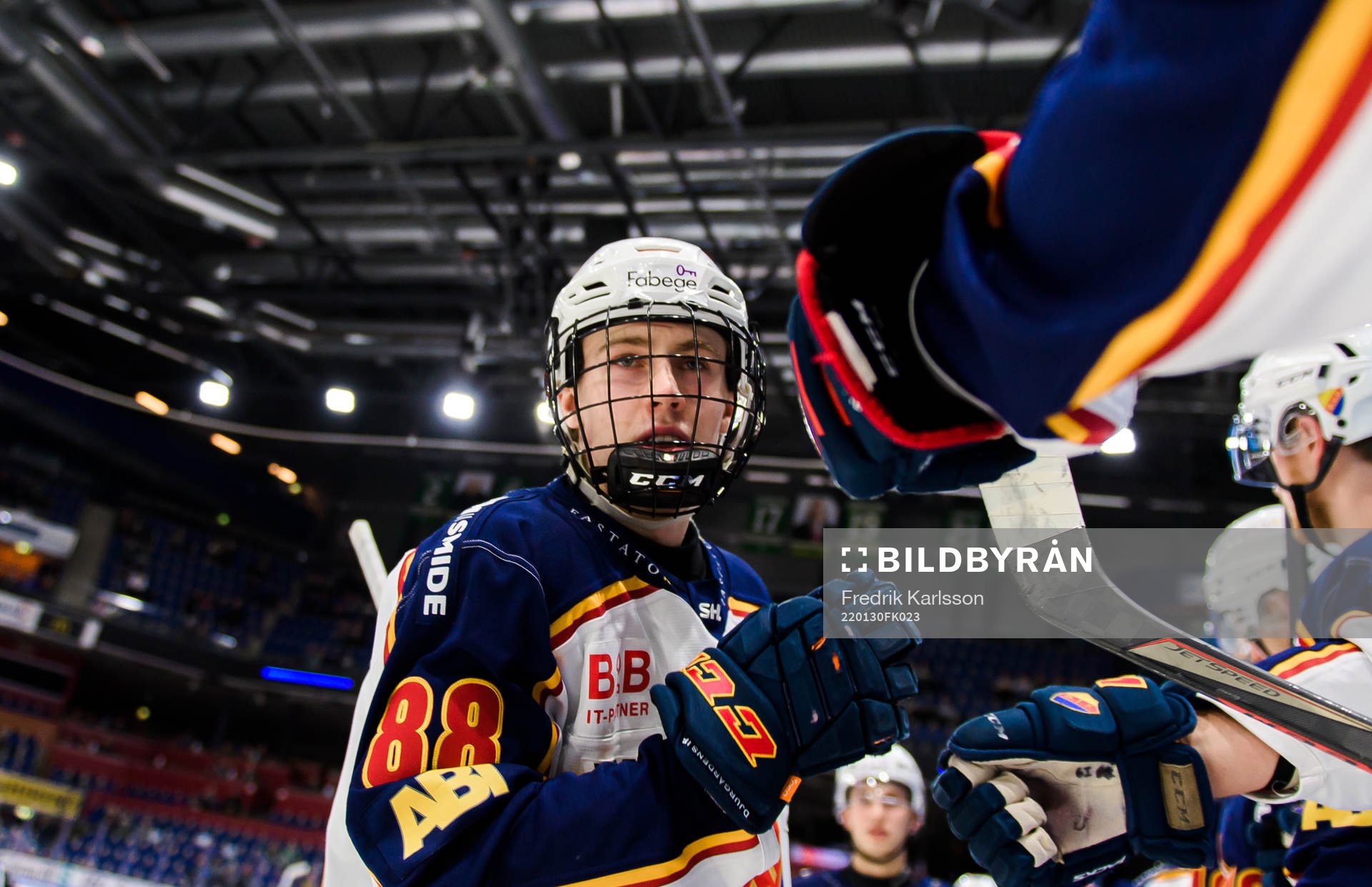 Djurgårdens Jonathan Lekkerimäki jublar