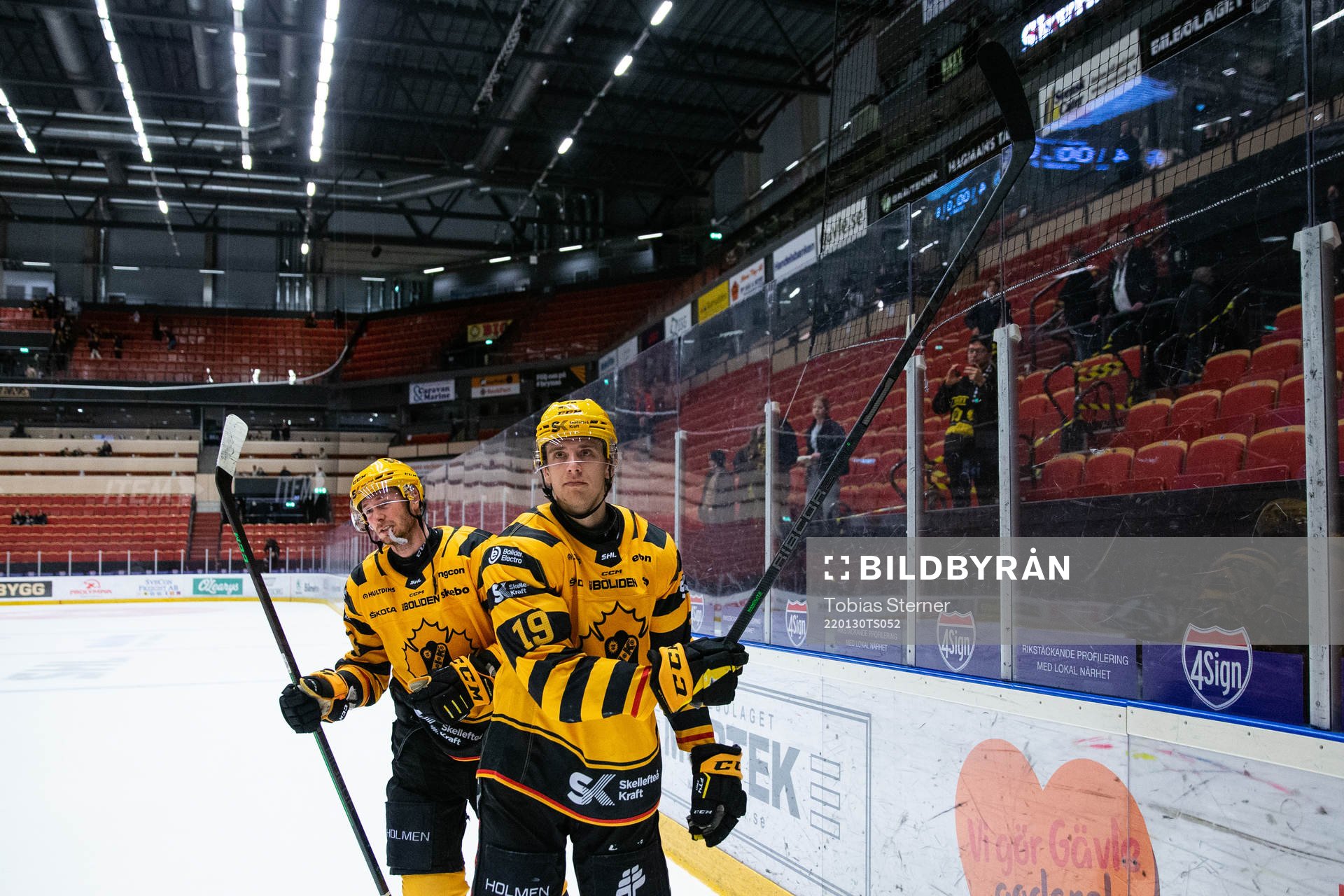 Skellefteås Filip Roos jublar