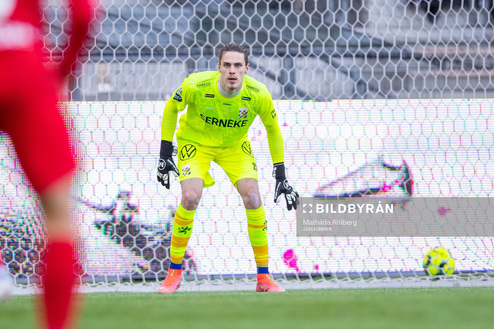 IFK Göteborgs målvakt Adam Ingi Benediktsson