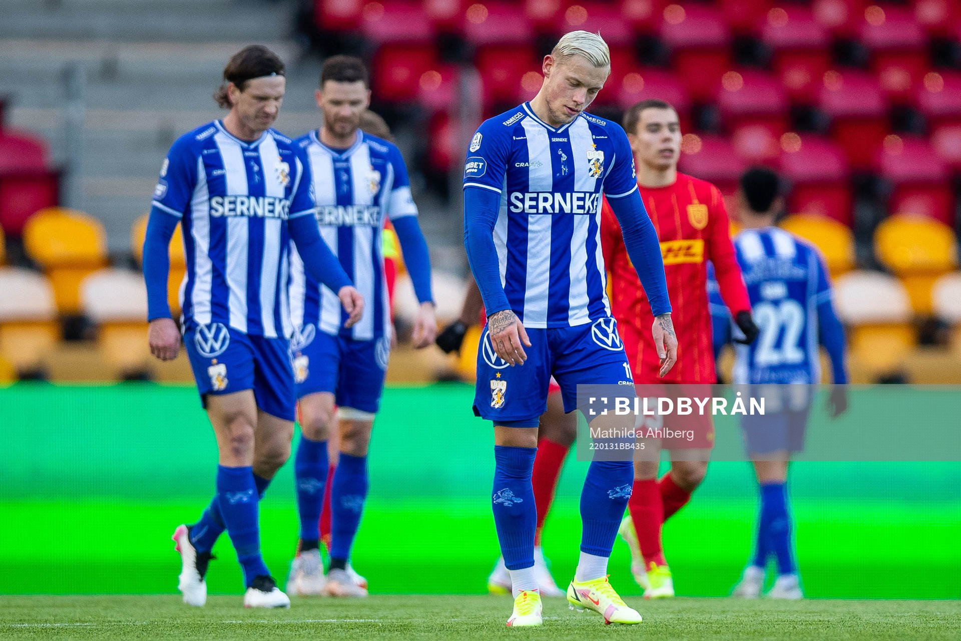 IFK Göteborgs Erik Sorga deppar