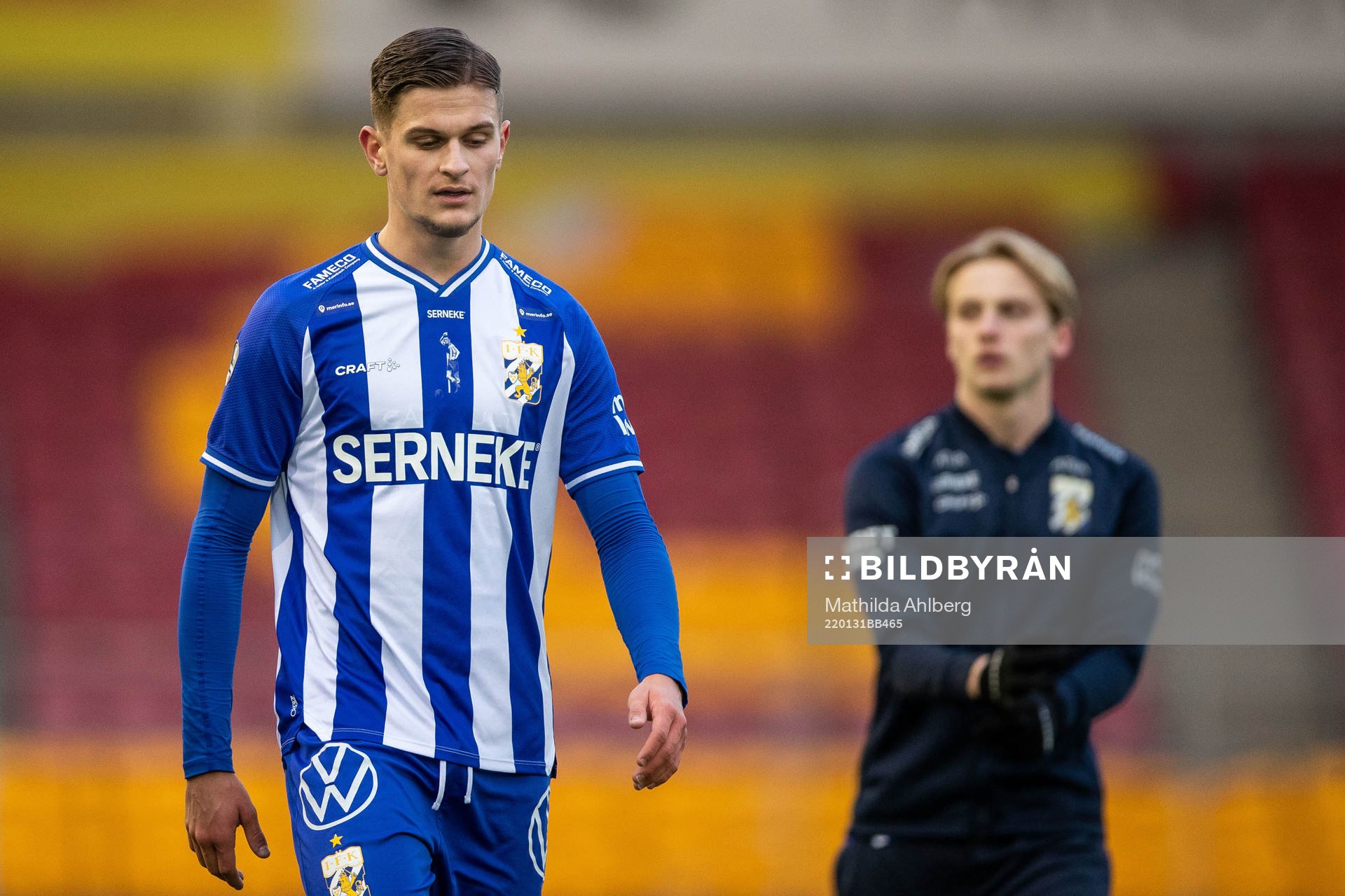 IFK Göteborgs Filip Ambroz deppar