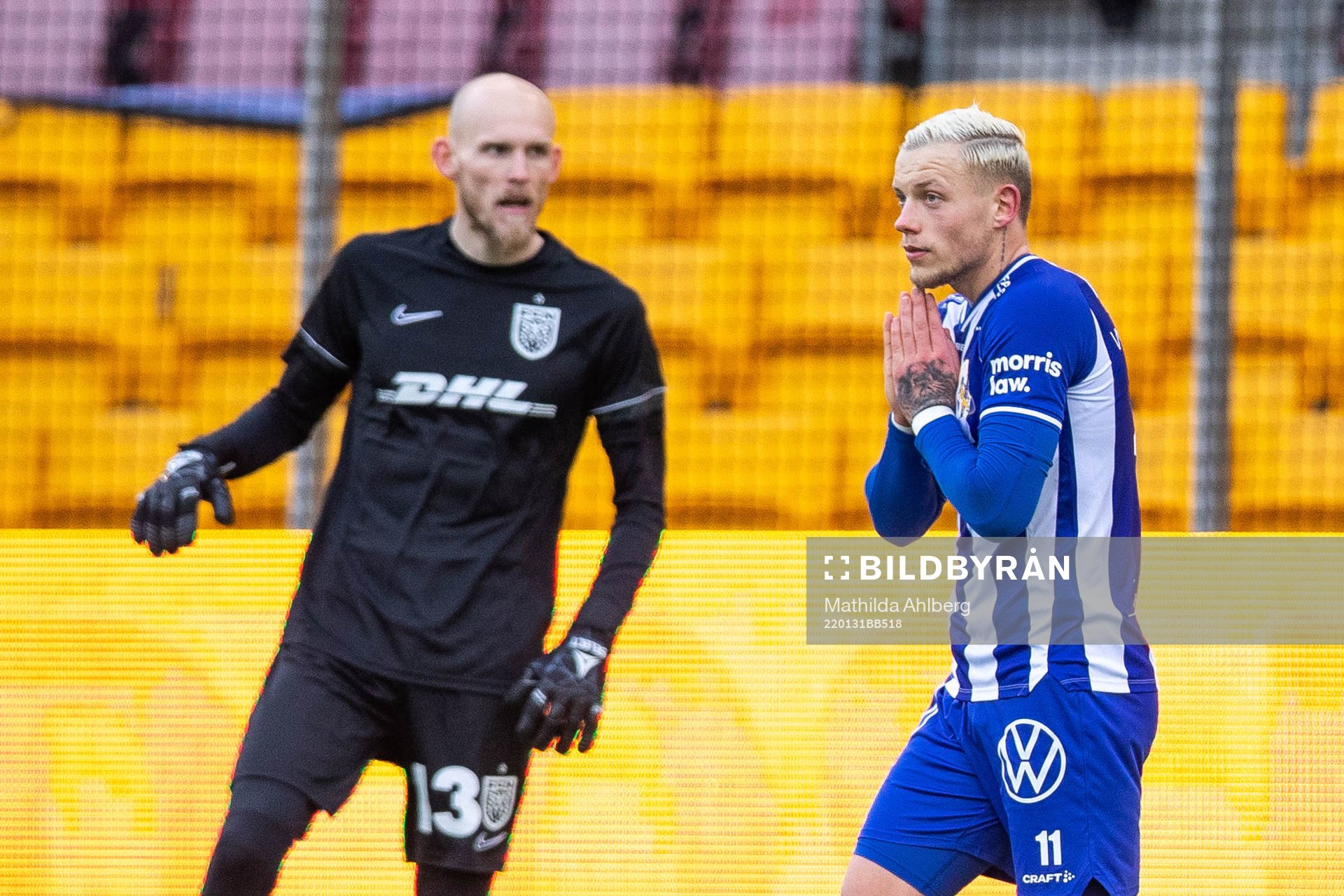 IFK Göteborgs Erik Sorga deppar