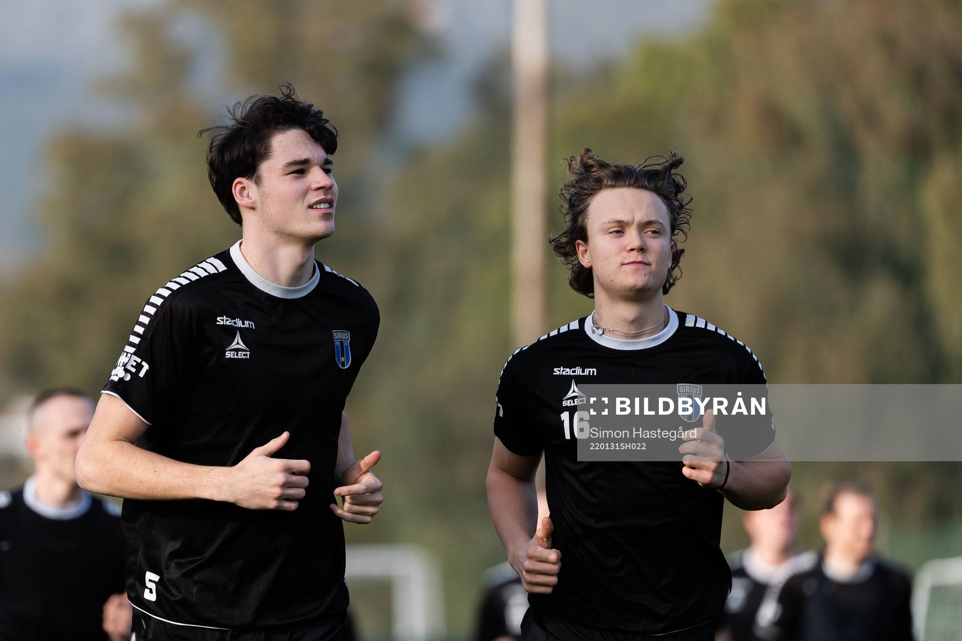 Jamie Roche och Herman Sjögrell