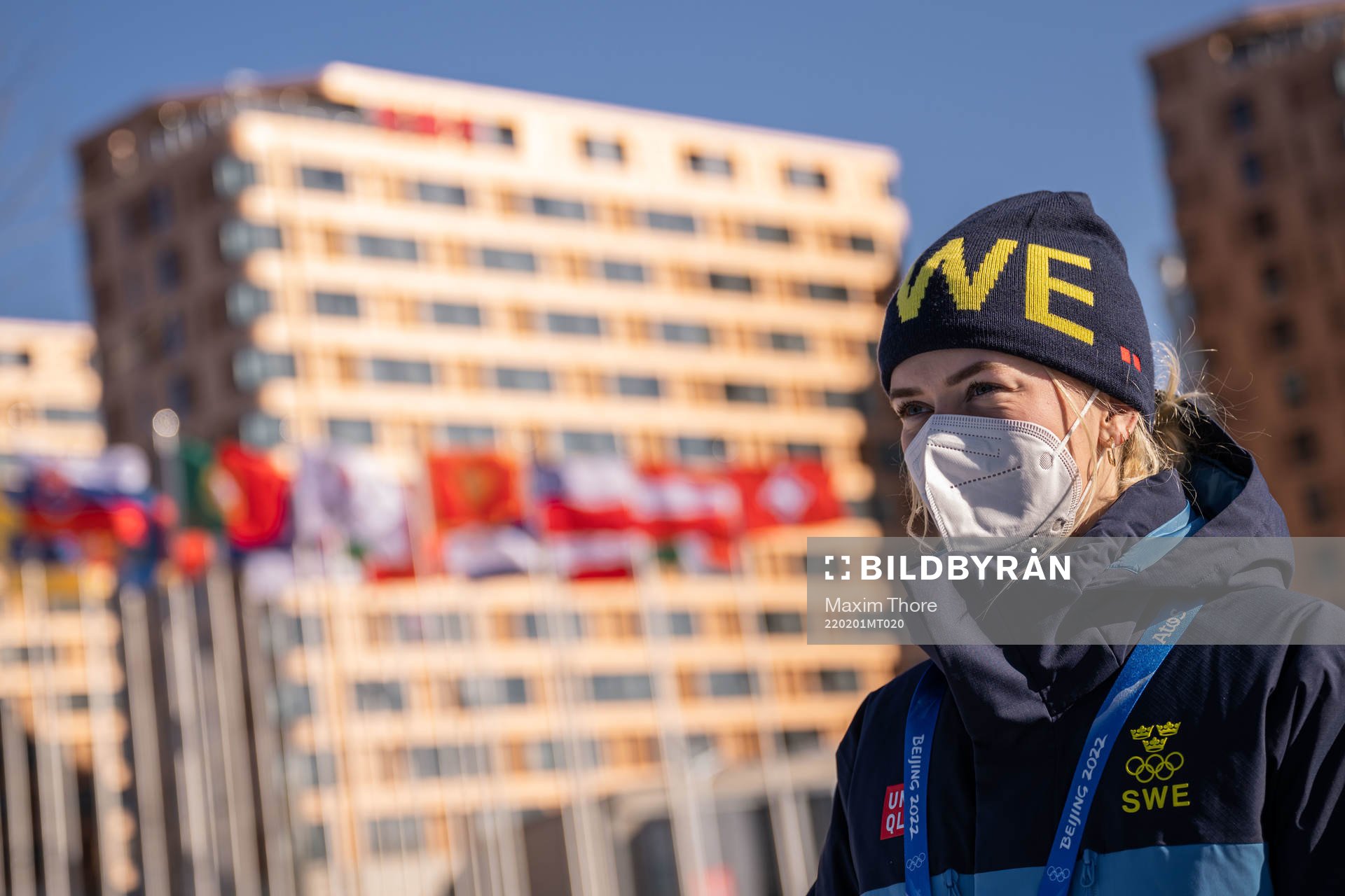 Emma Söderberg of the Swedish national women's ice hockey