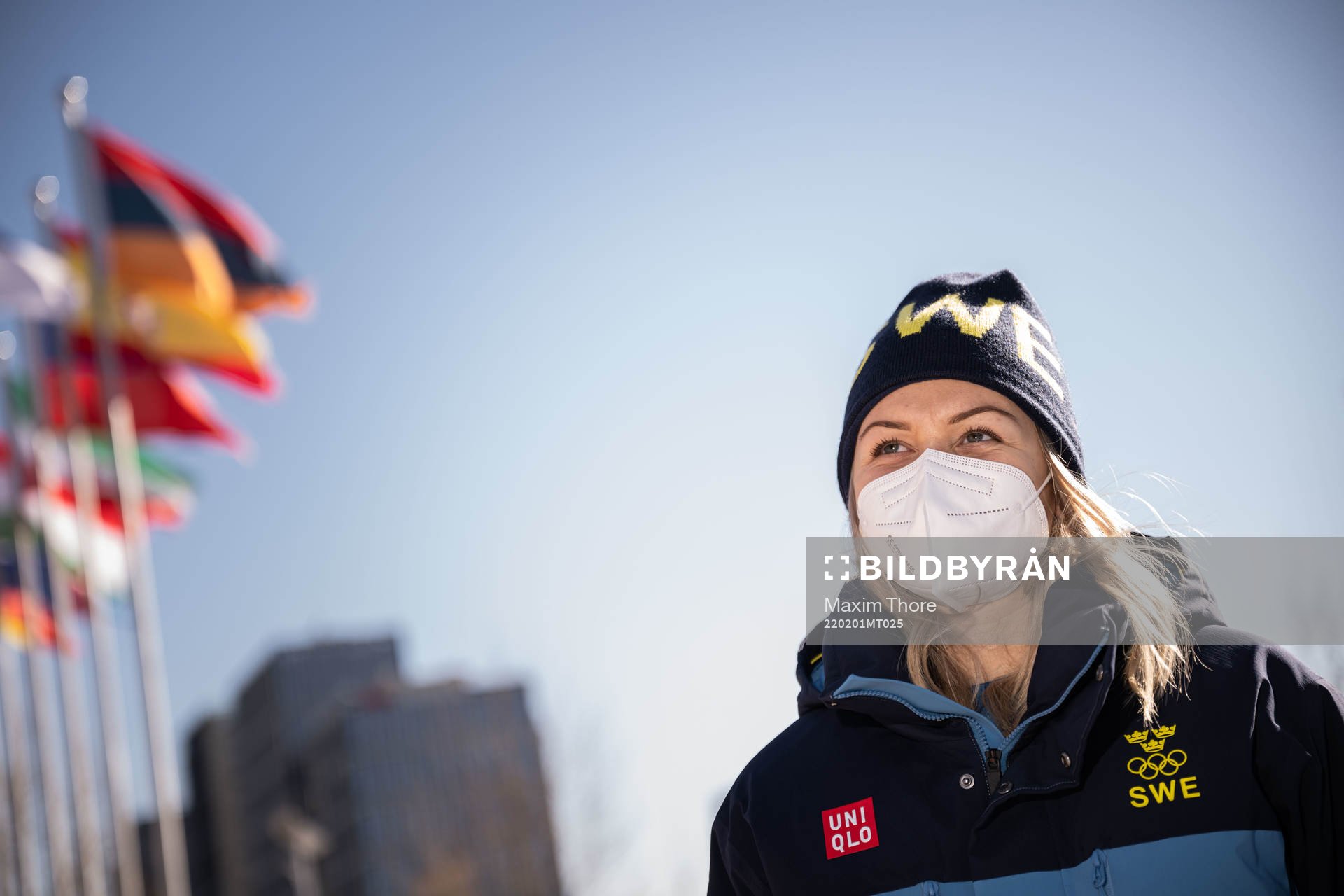 Josefin Bouveing of the Swedish national women's ice hockey