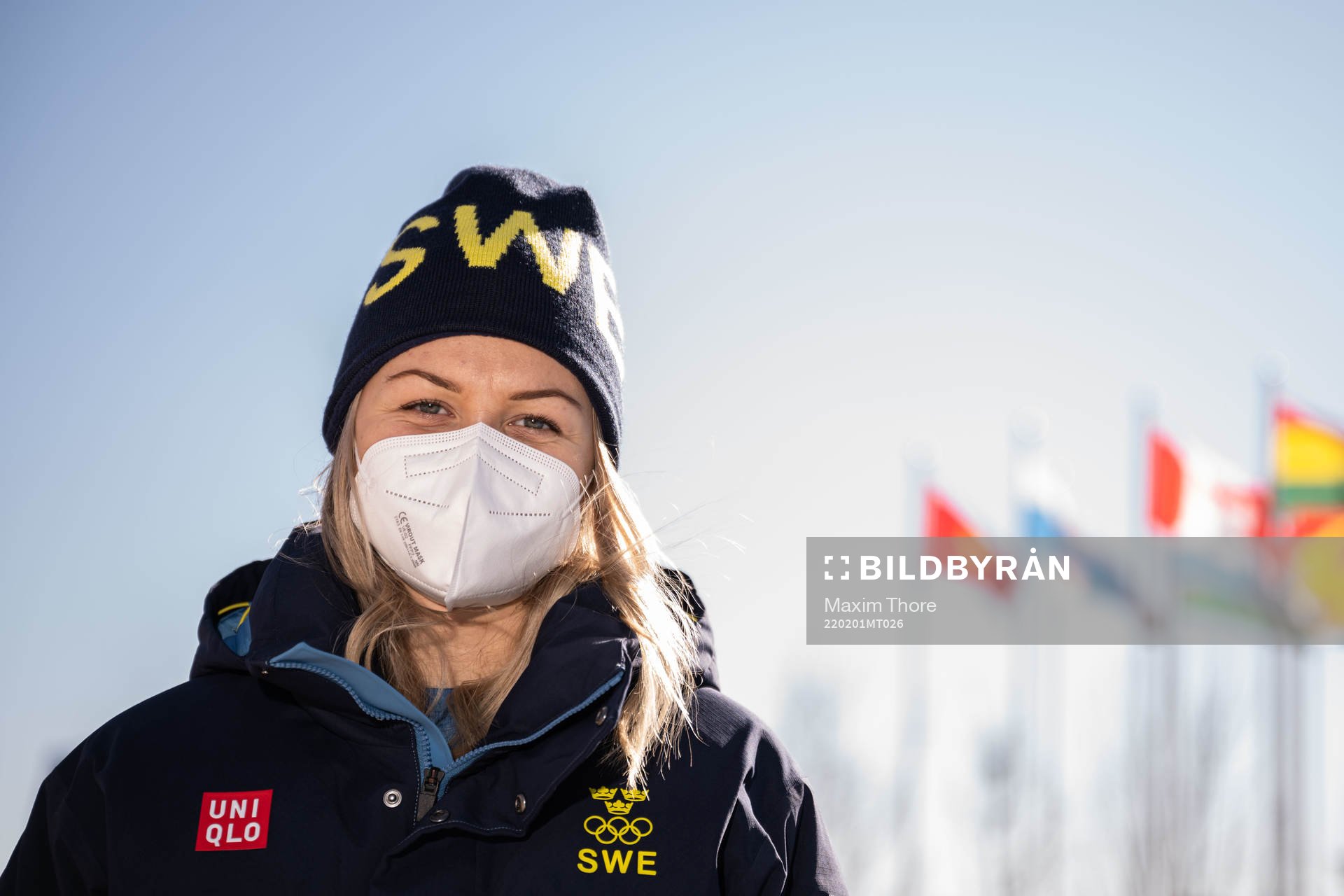 Josefin Bouveing of the Swedish national women's ice hockey