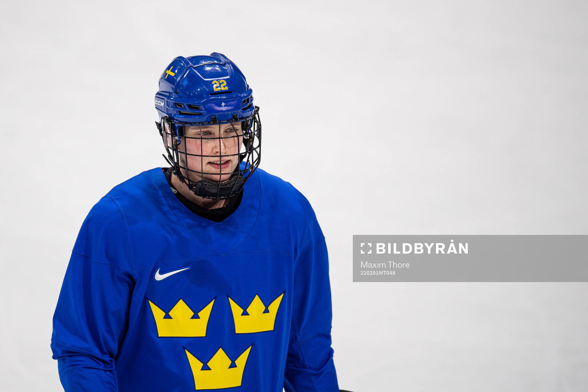 Linn Peterson of Sweden women's ice hockey team