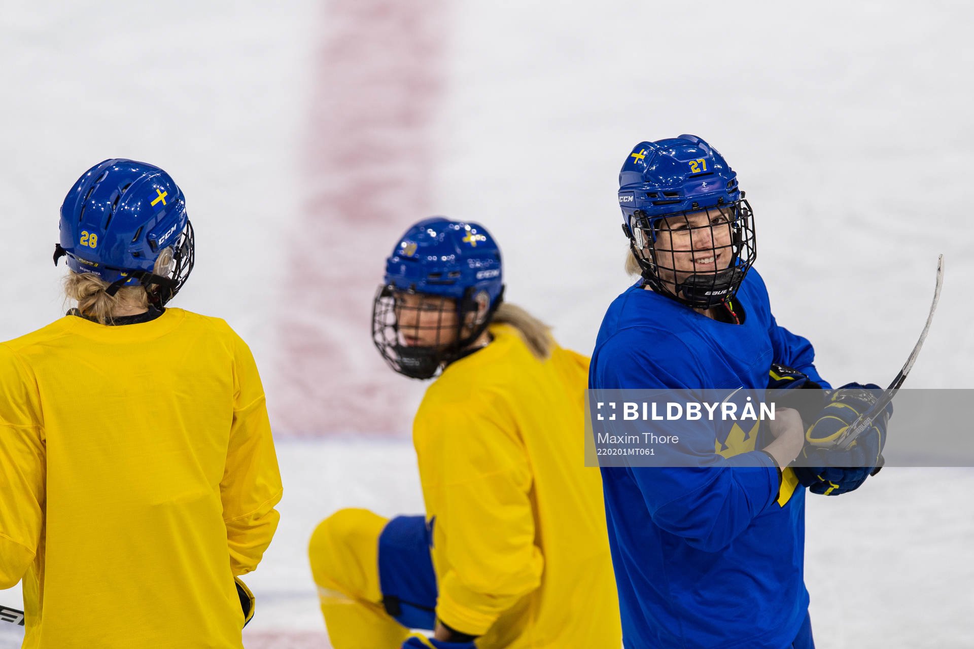 Emma Nordin of Sweden women's ice hockey team