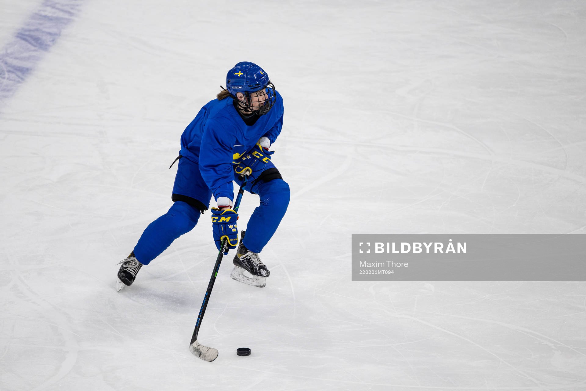 Linnéa Andersson of Sweden women's ice hockey team