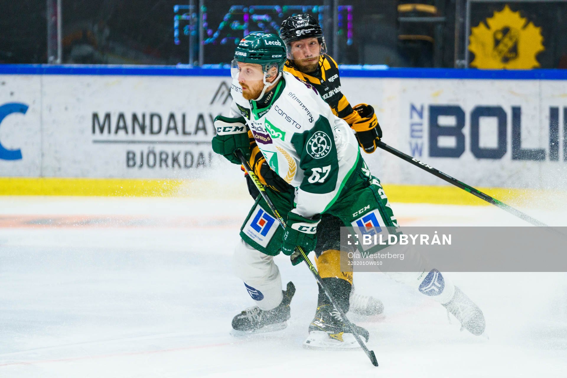 Färjestads Pontus Widerström och Skellefteås Petter