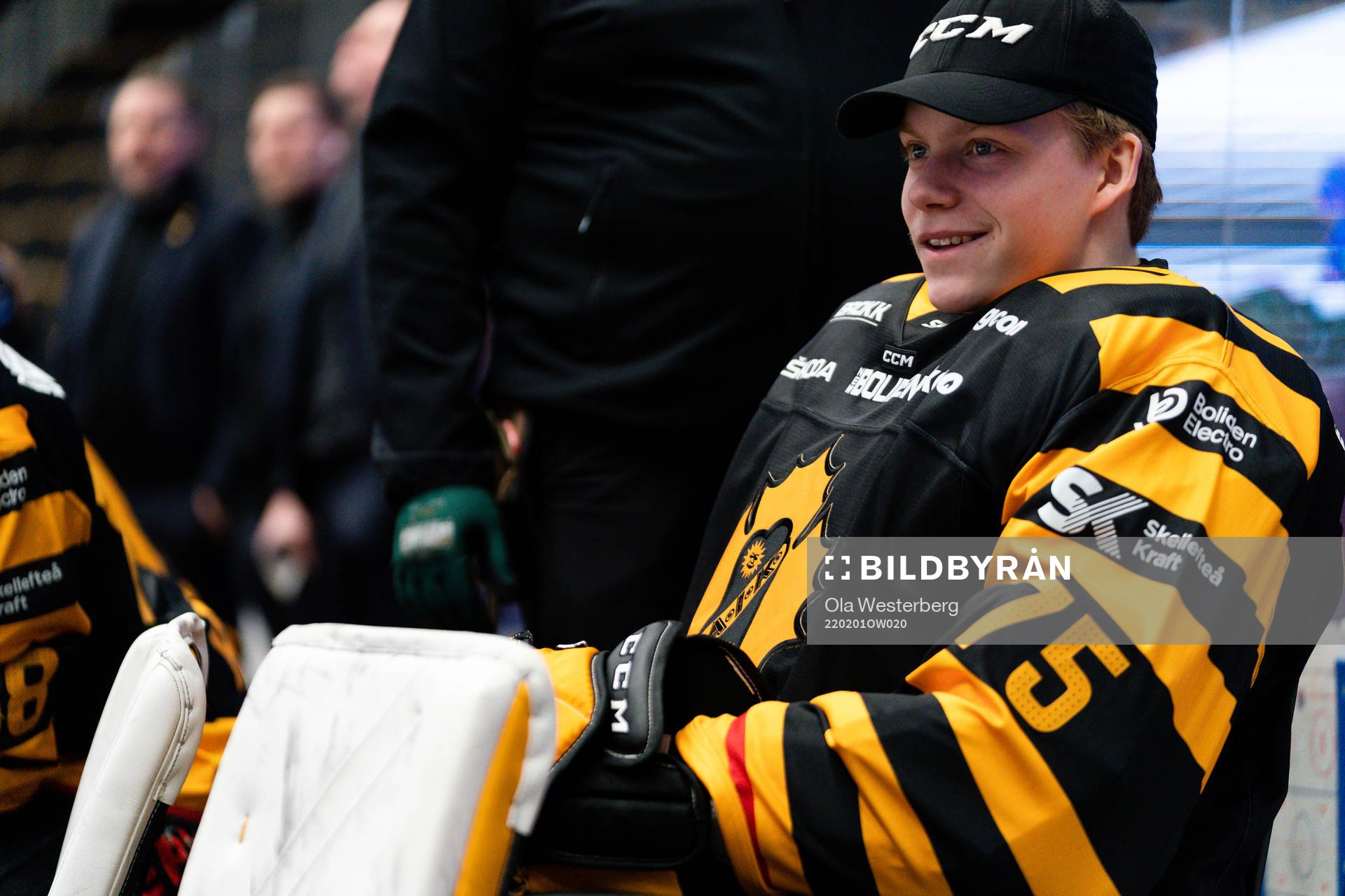 Skellefteås målvakt Nils Wallström