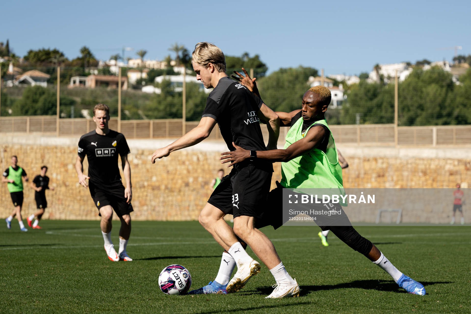 Sebastian Lagerlund och Benie Traore