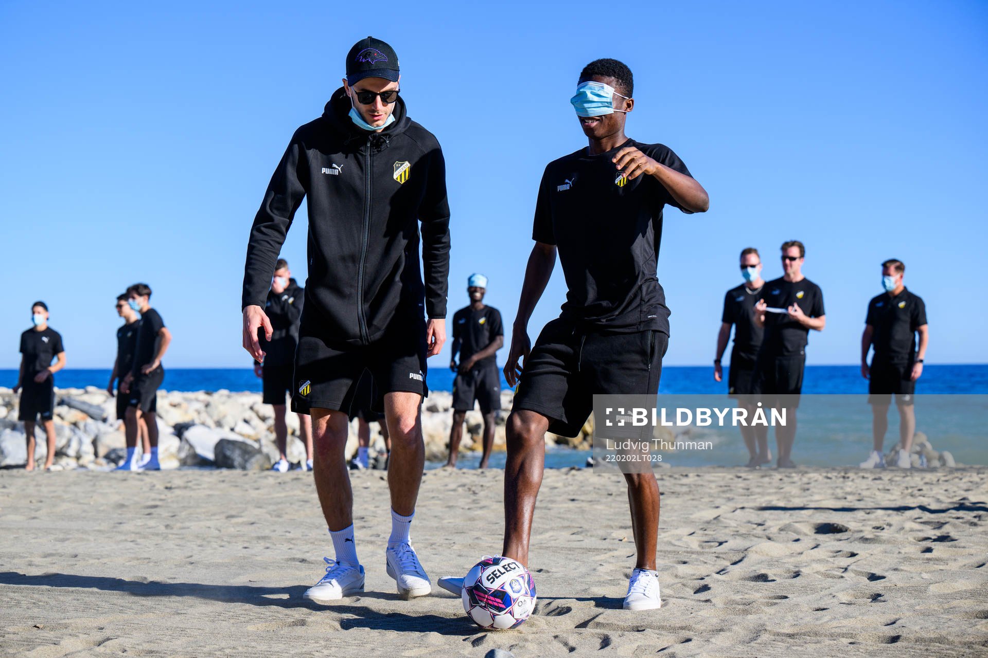 Alexander Jeremejeff och Yannick Armel Assiedou Adjoumani