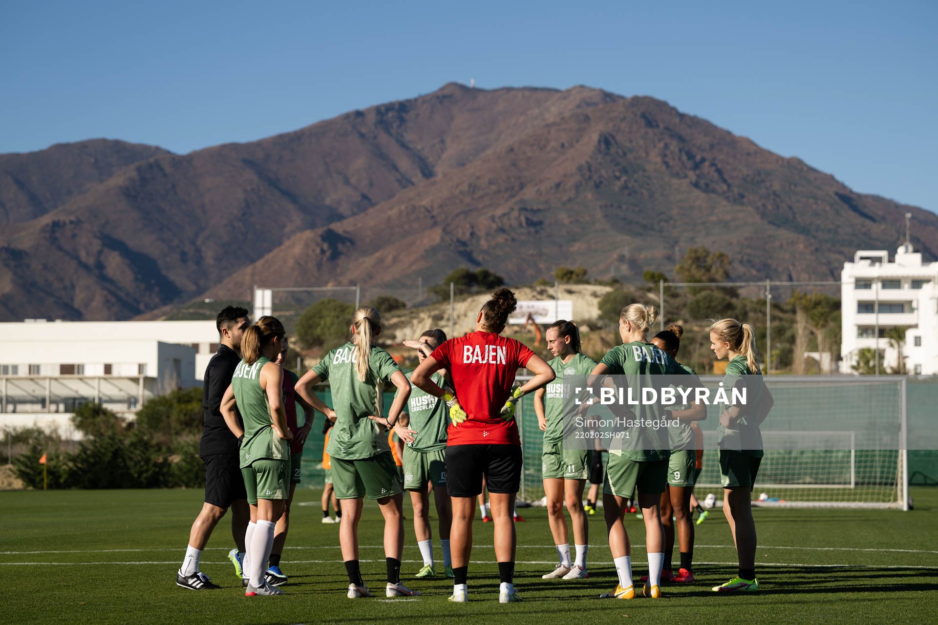 Spelare och ledare samlade