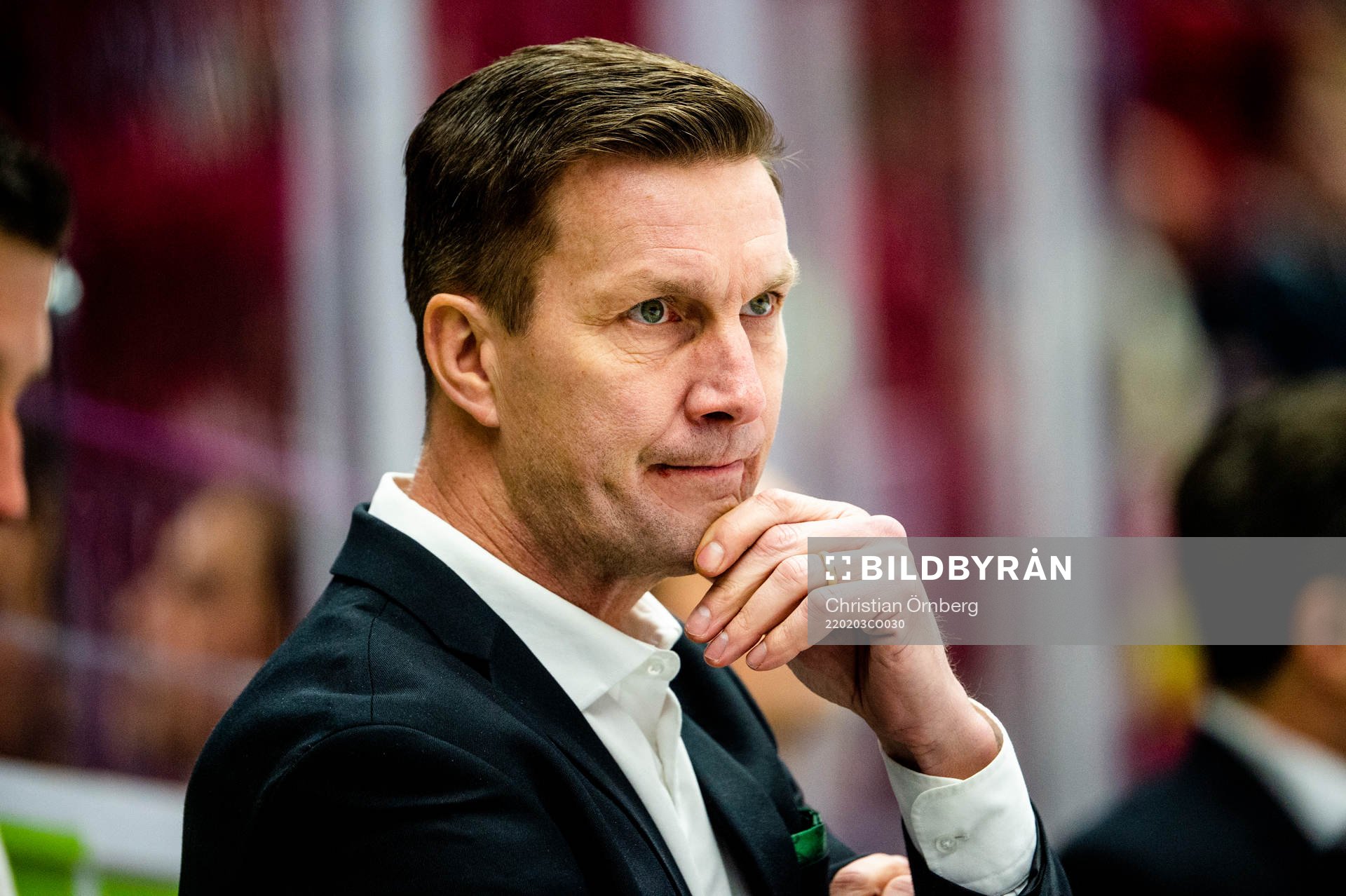 Färjestads tränare Johan Pennerborn