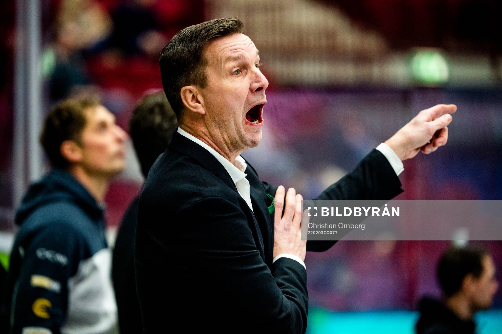 Färjestads tränare Johan Pennerborn