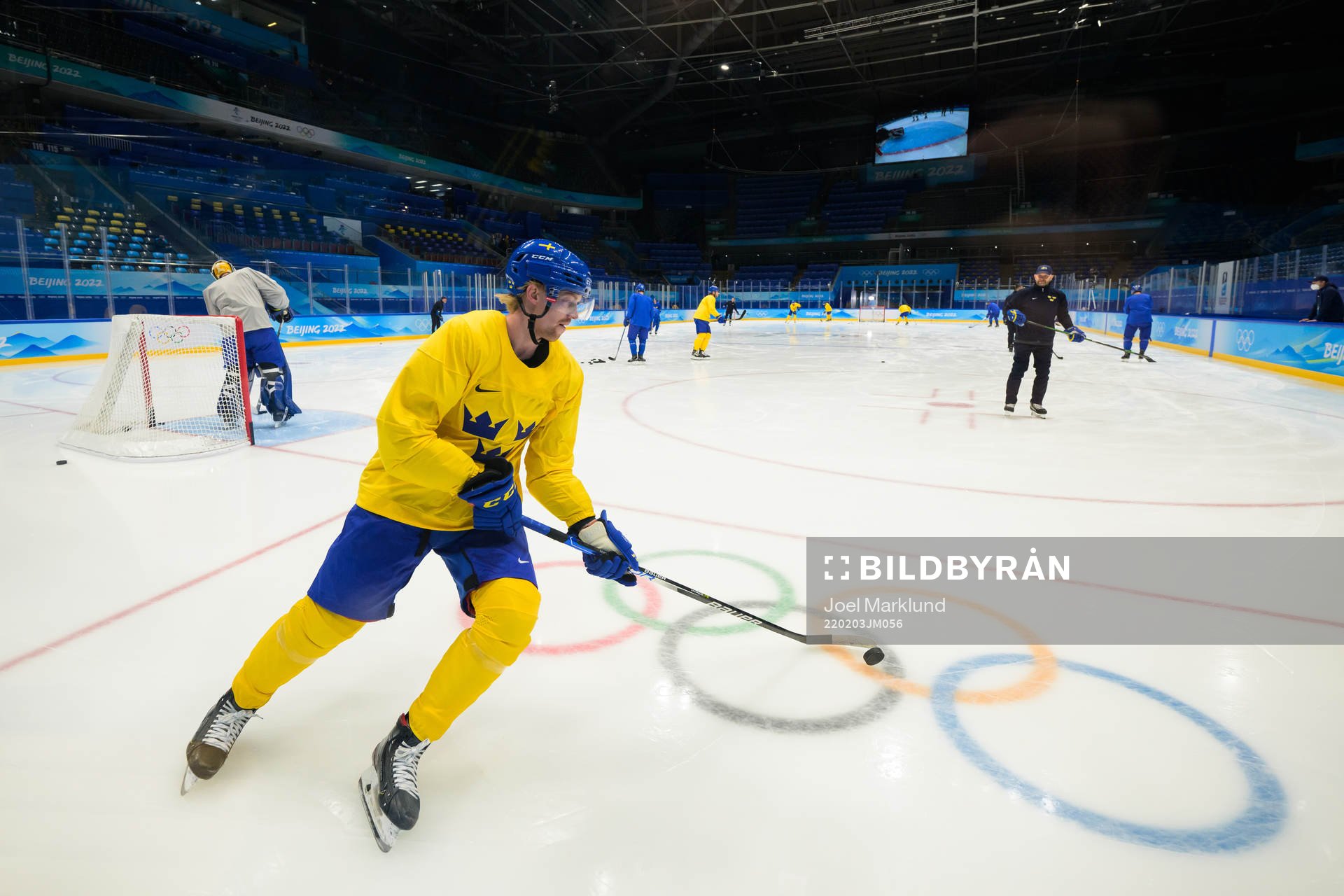 Joakim Nordström of the Swedish national men's ice hockey
