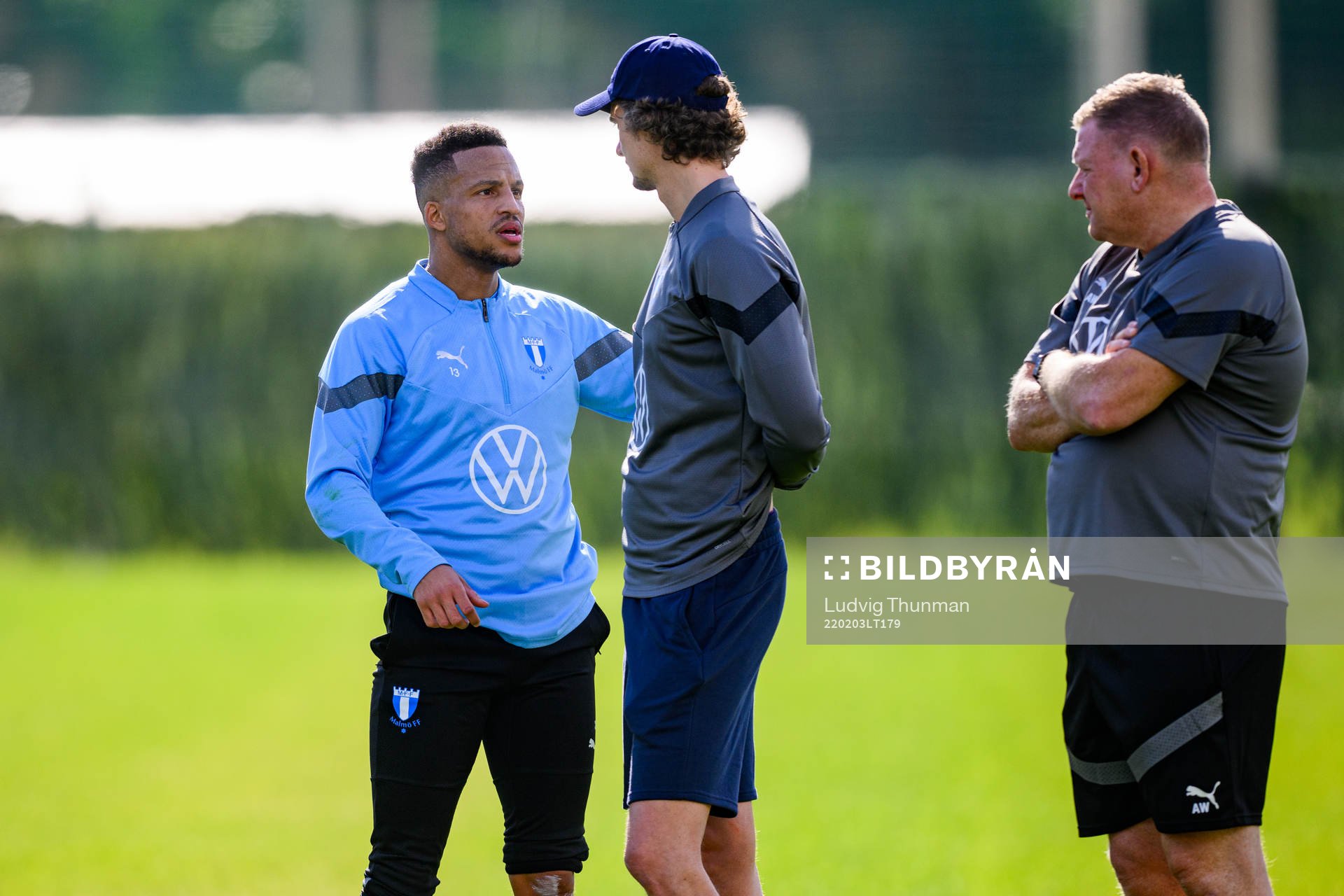 Martin Olsson och scout Robin Asterhed