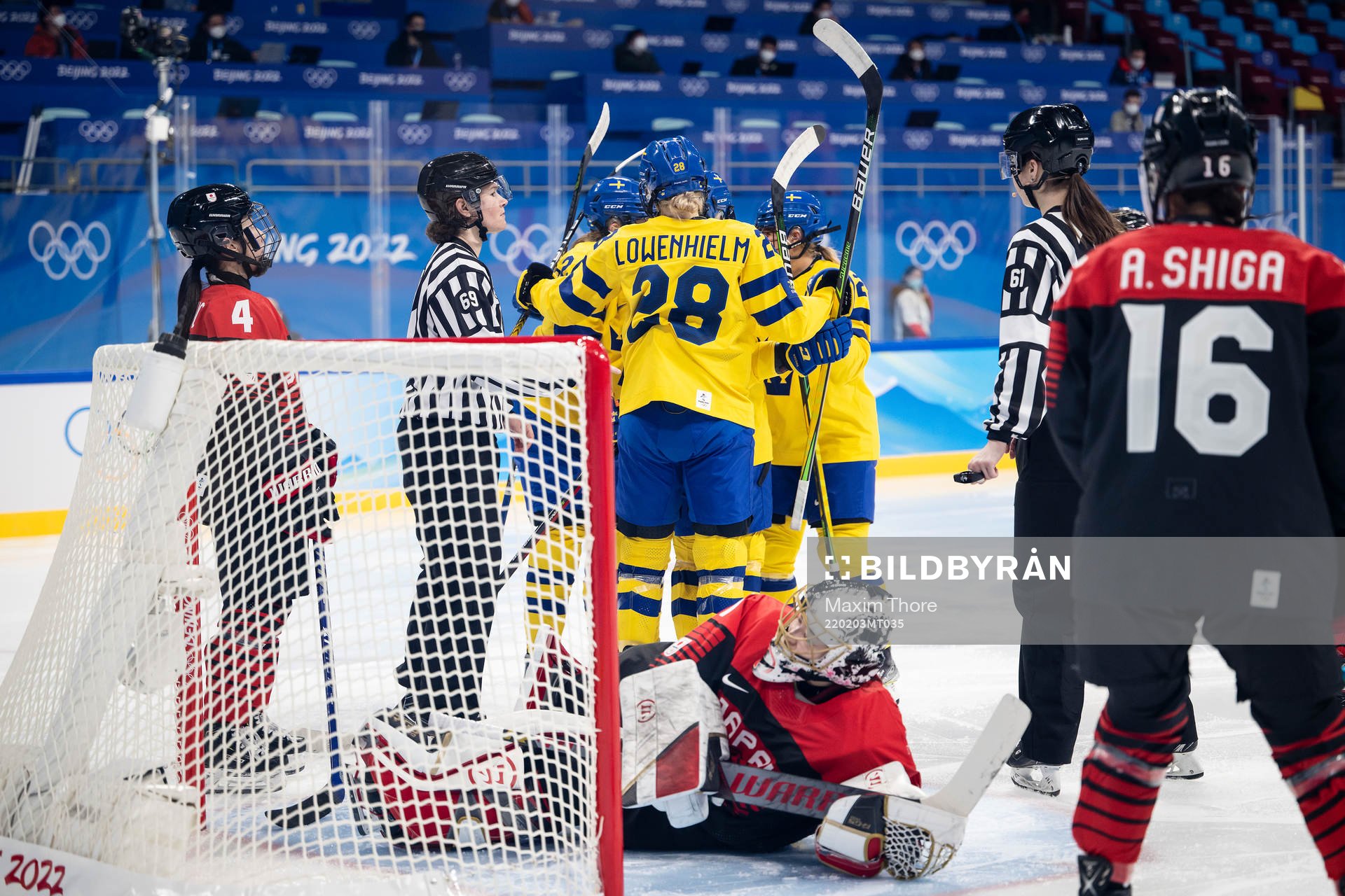 Michelle Löwenhielm and Maja Nylen-Persson of Sweden