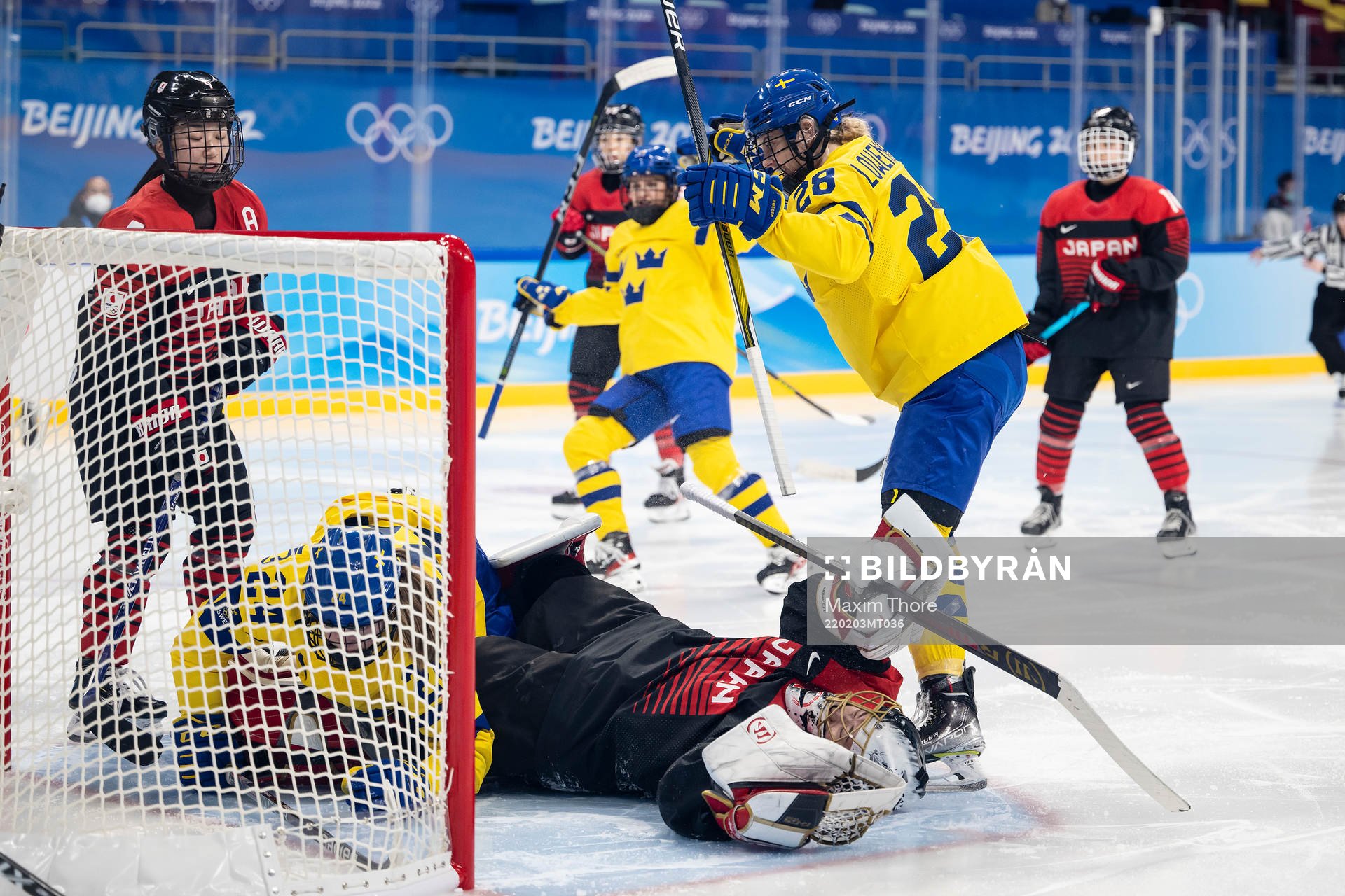 Michelle Löwenhielm and Maja Nylen-Persson of Sweden