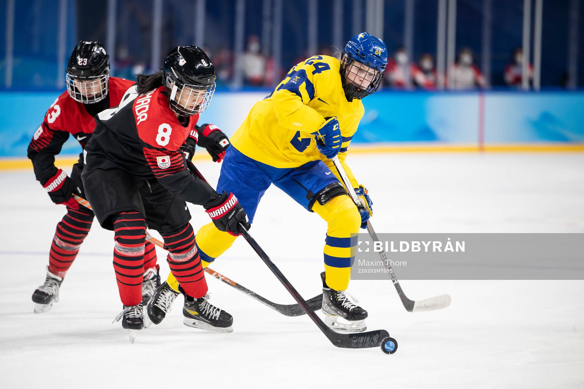 Akane Hosoyamada of Japan and Felizia Wikner-Zienkiewicz of