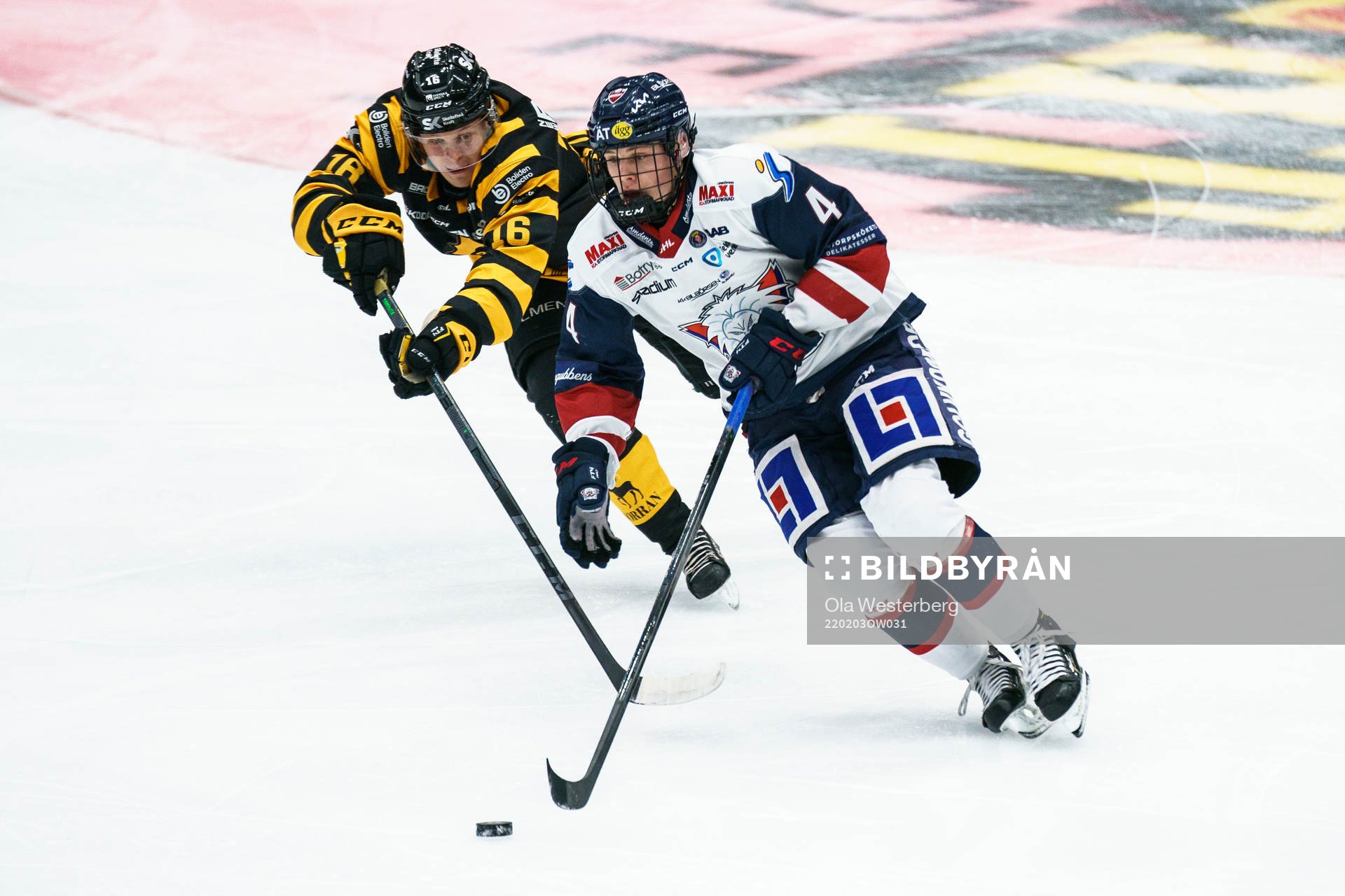 Skellefteås Linus Lindström och Linköpings Mattias