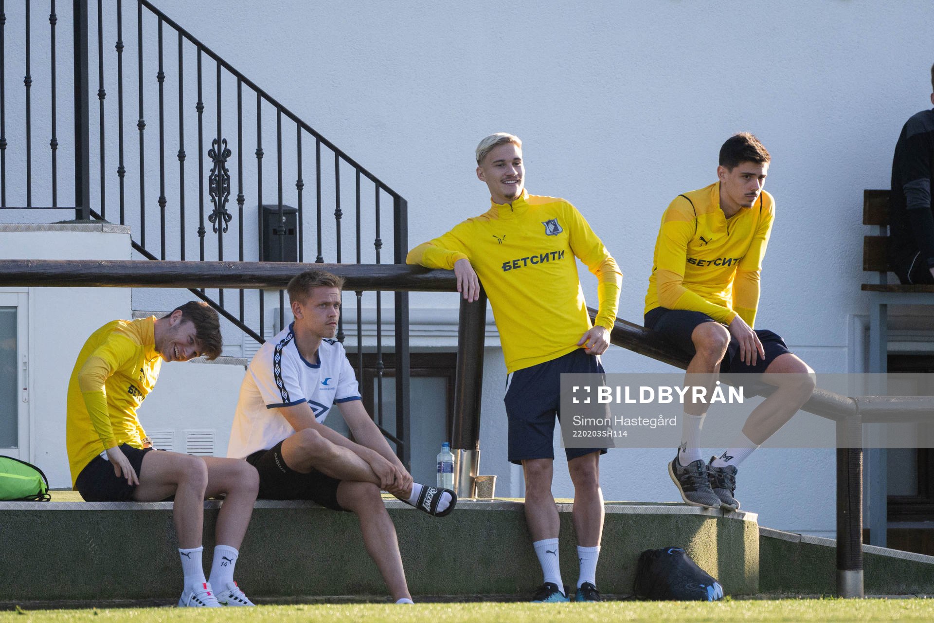 Magnus Knudsen, Pontus Almqvist and Dennis Hadzikadunic of