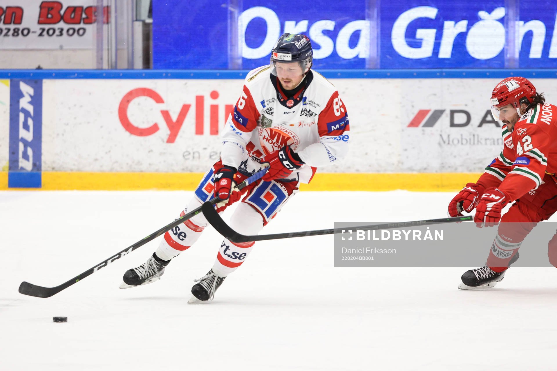 Västerås Västerviks Daniel Kristo och Moras Alexandre