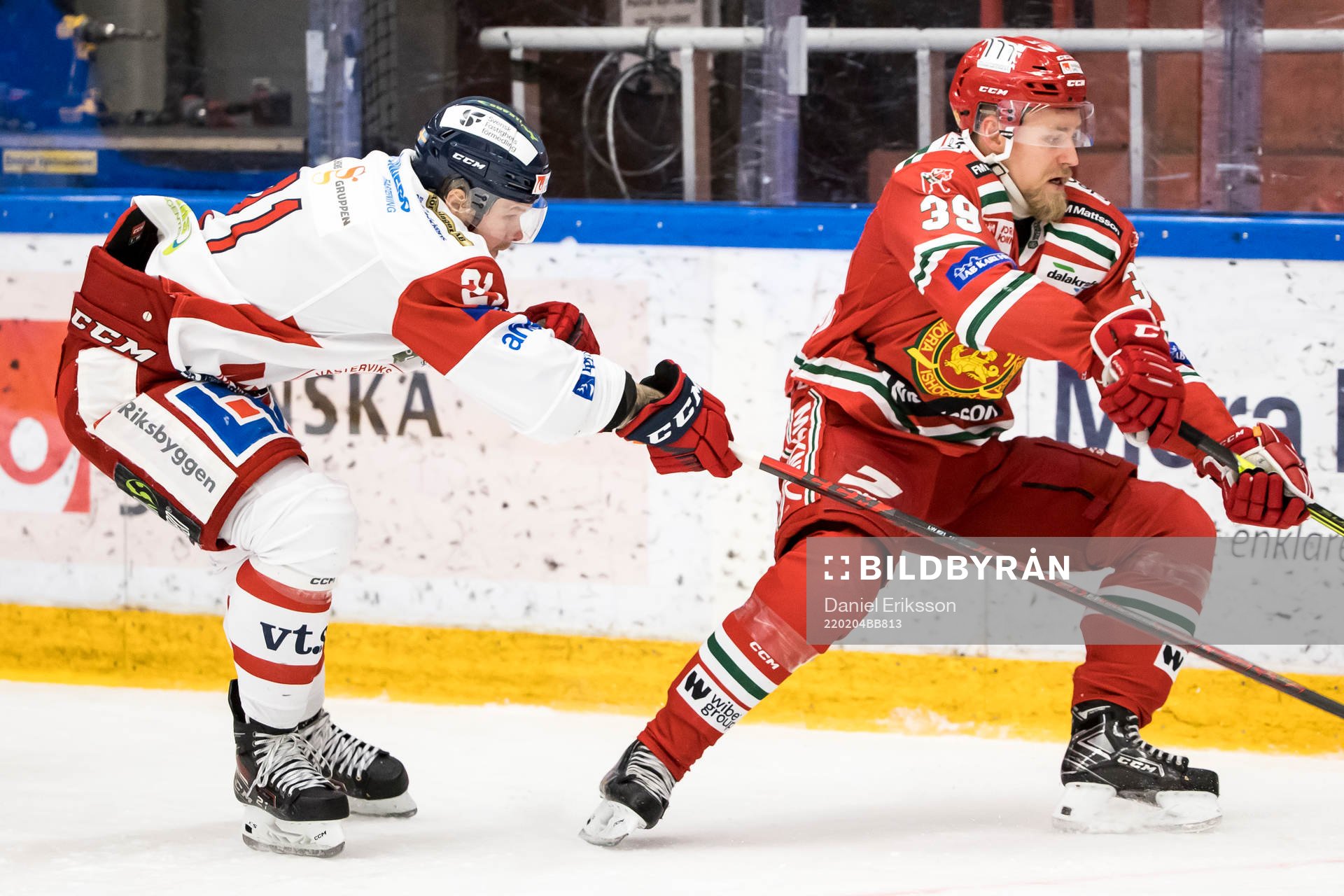 Västerviks Victor Öhman och Moras Kristoffer Gunnarsson