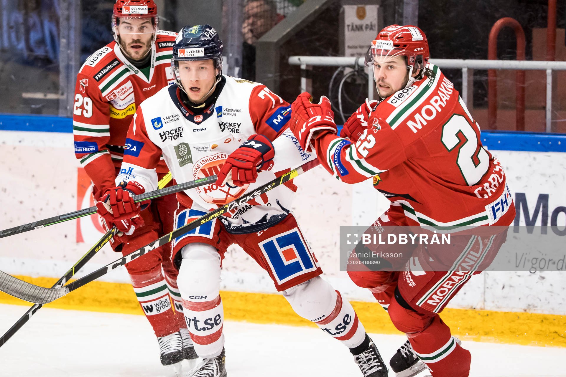 Västerviks Luke Green och Moras Måns Carlsson