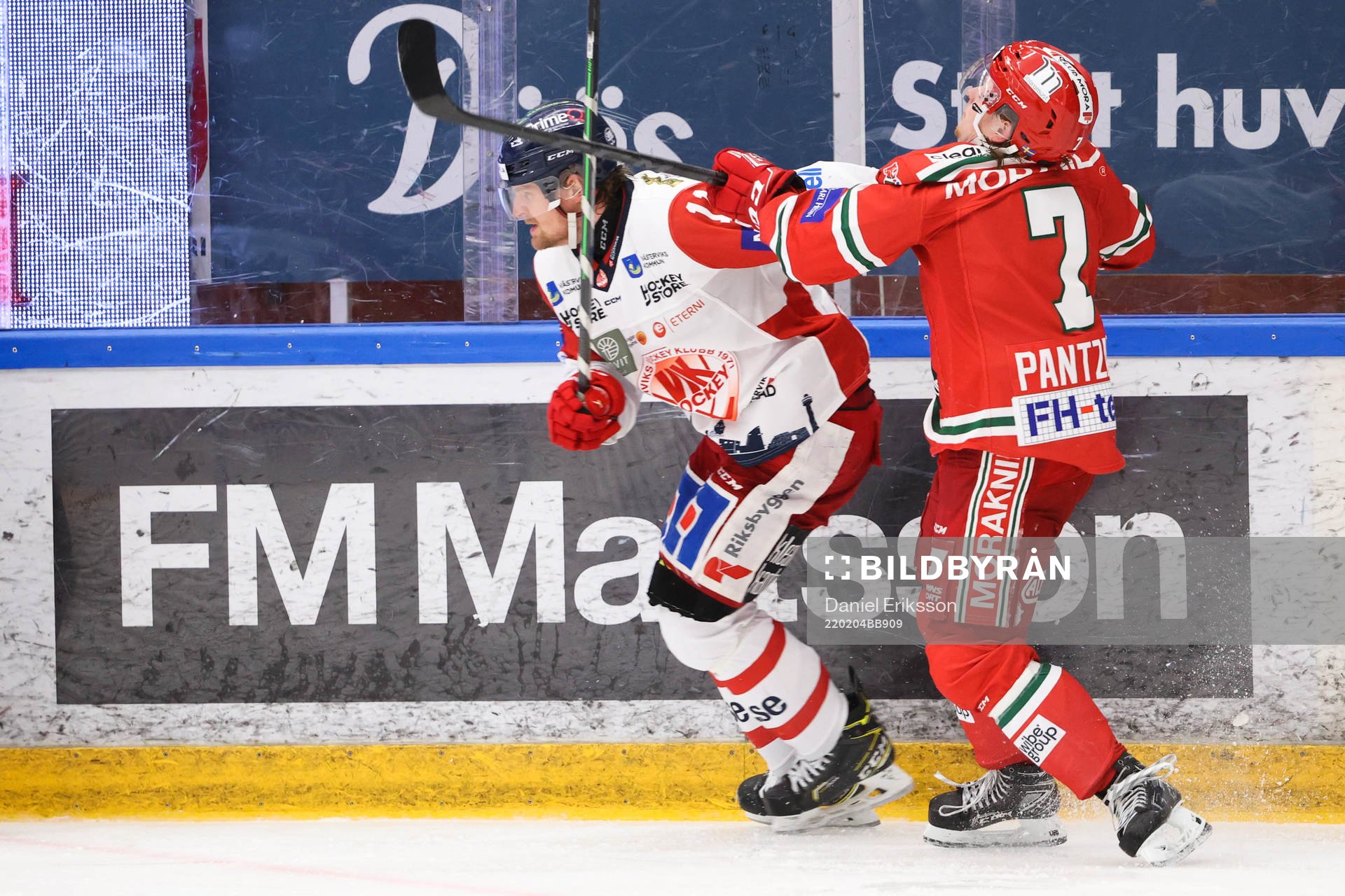 Västerviks Alexander Hilmerson och Moras Isak Pantzare
