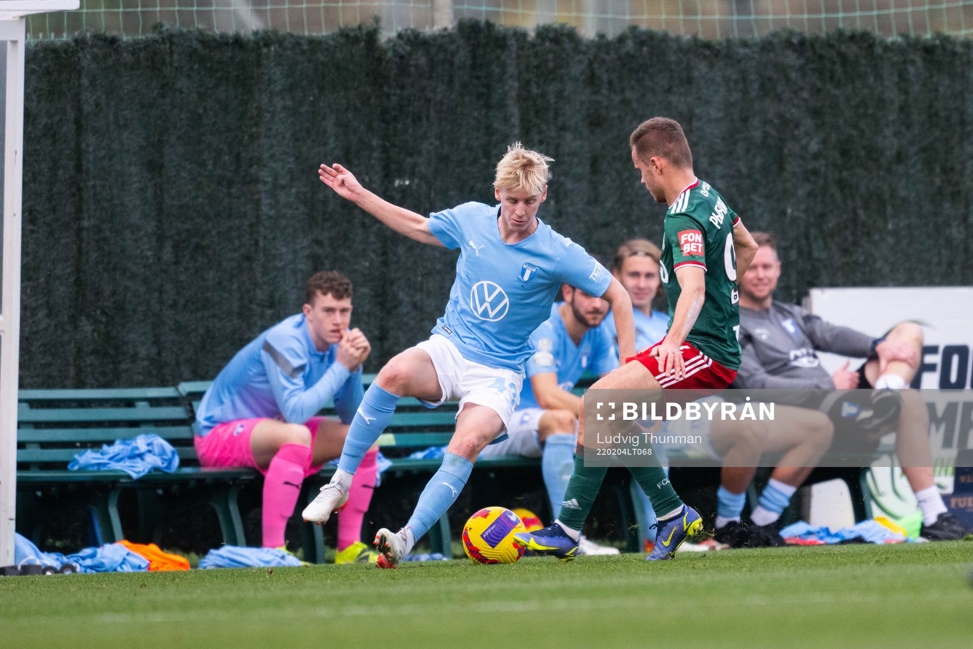 Emil Lindman of Malmö FF