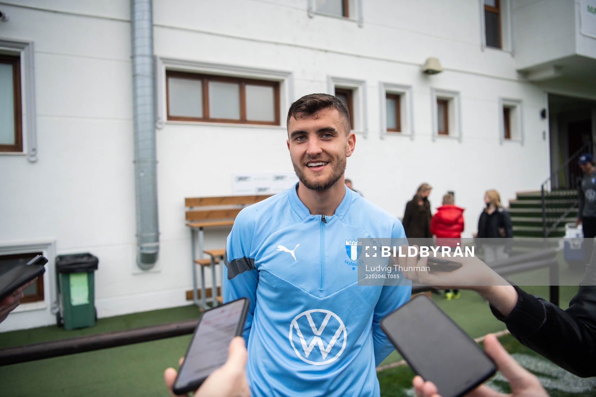 Matej Chalus of Malmö FF after the friendly football match between Malmö FF and Lokomotiv Moskva on February 4, 2022 in Marbella.