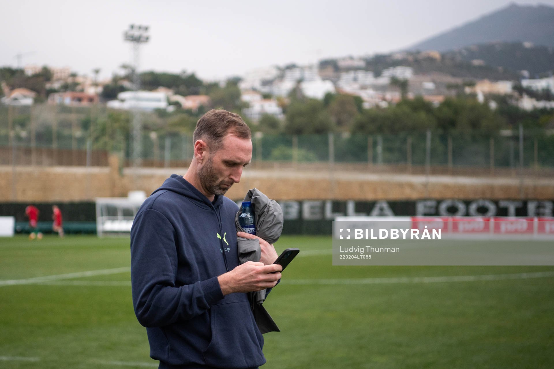 Andreas Georgsson head of sports after the friendly football match between Malmö FF and Lokomotiv Moskva on February 4, 2022 in Marbella.