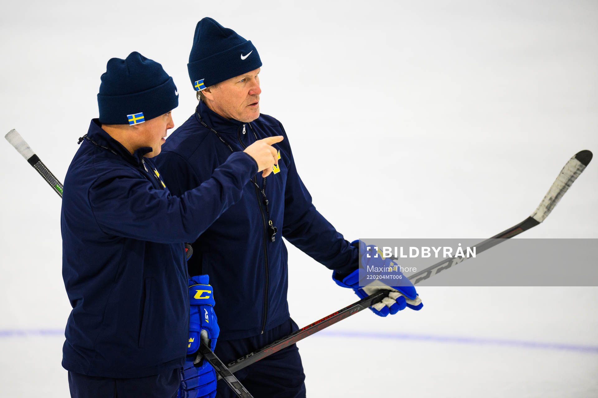 Head coach Johan Garpenlöv of the Swedish men’s national